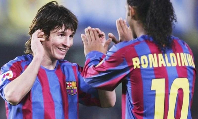 Những đóng góp của Ronaldinho đối với sự nghiệp của Messi